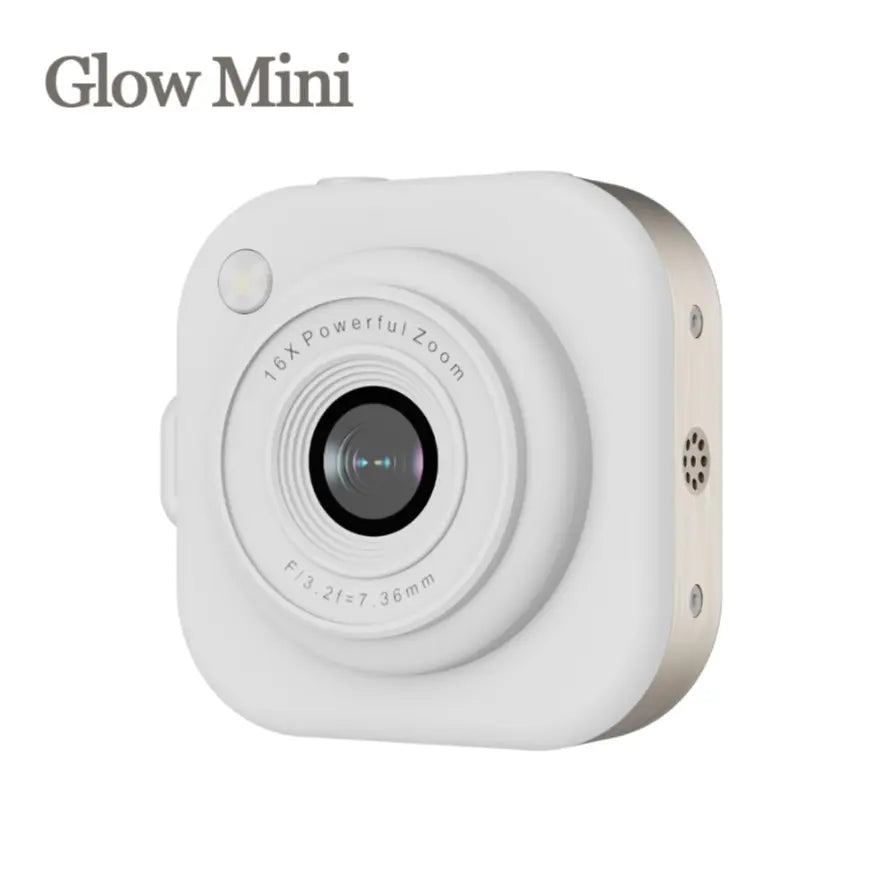 Mini Pocket Vlog Camera, 1080P, Y2K Design, 32GB SD & Key Clip – Portable Teens Camera